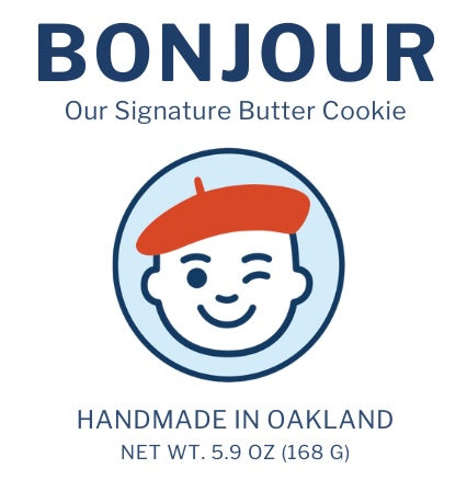 Bonjour – Our signature butter cookie