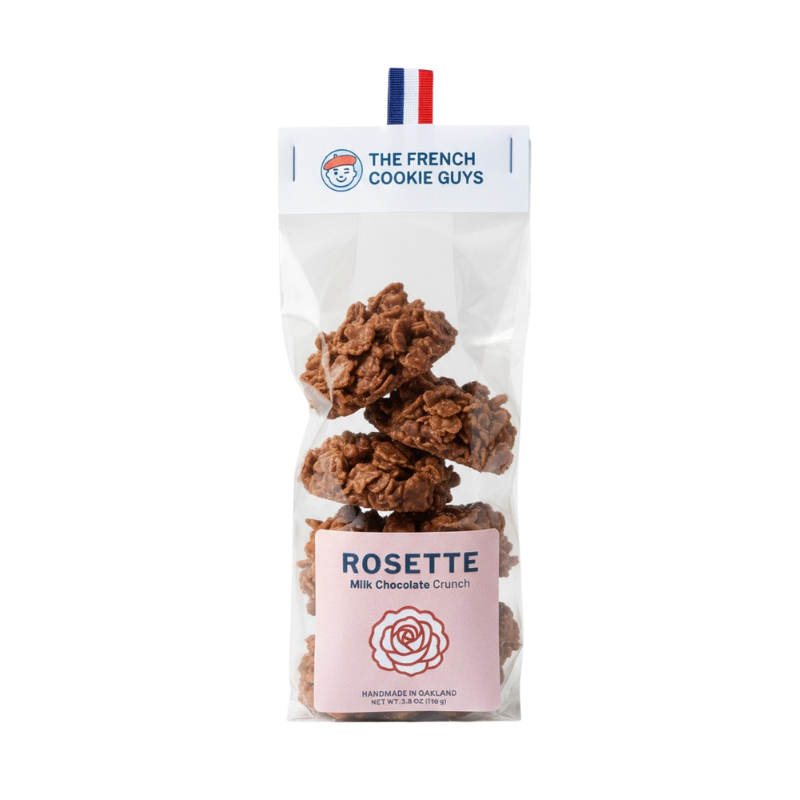 Rosette – Milk chocolate crunch