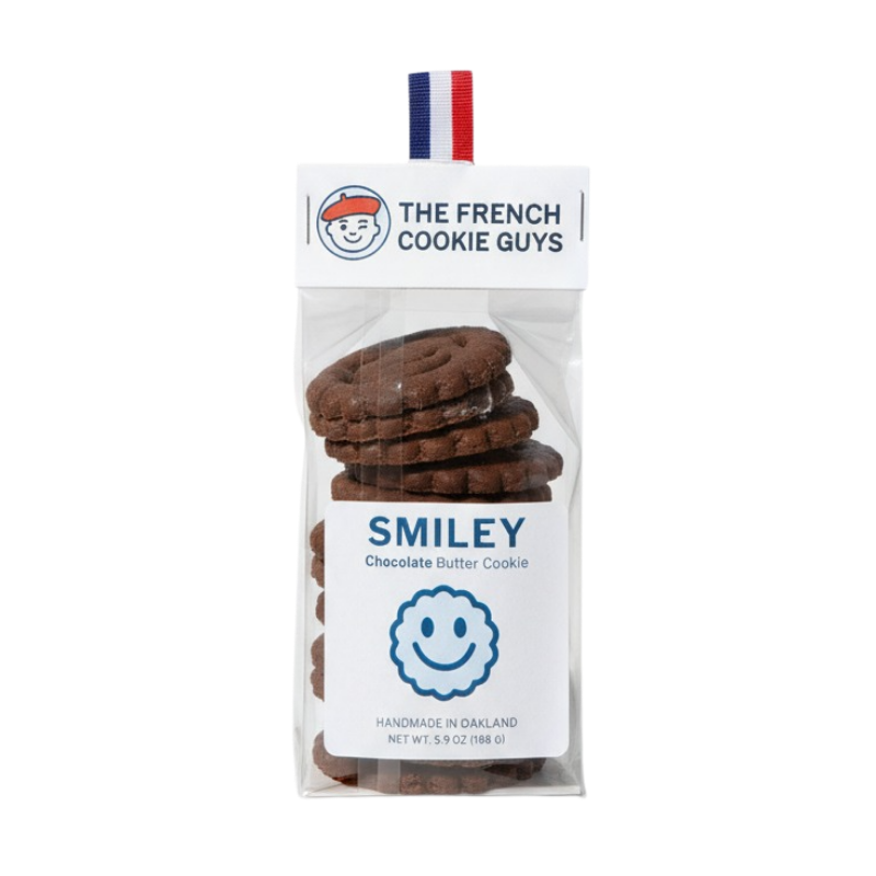 Smiley - Chocolate butter cookie