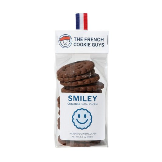 Smiley - Chocolate butter cookie