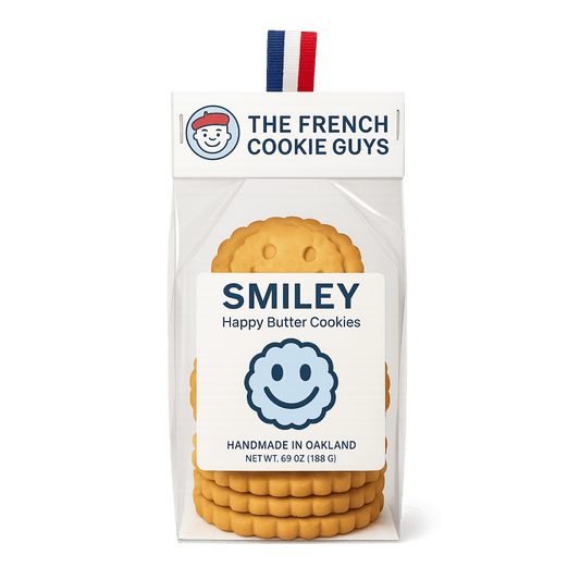 Smiley - Happy butter cookies (treat pack)