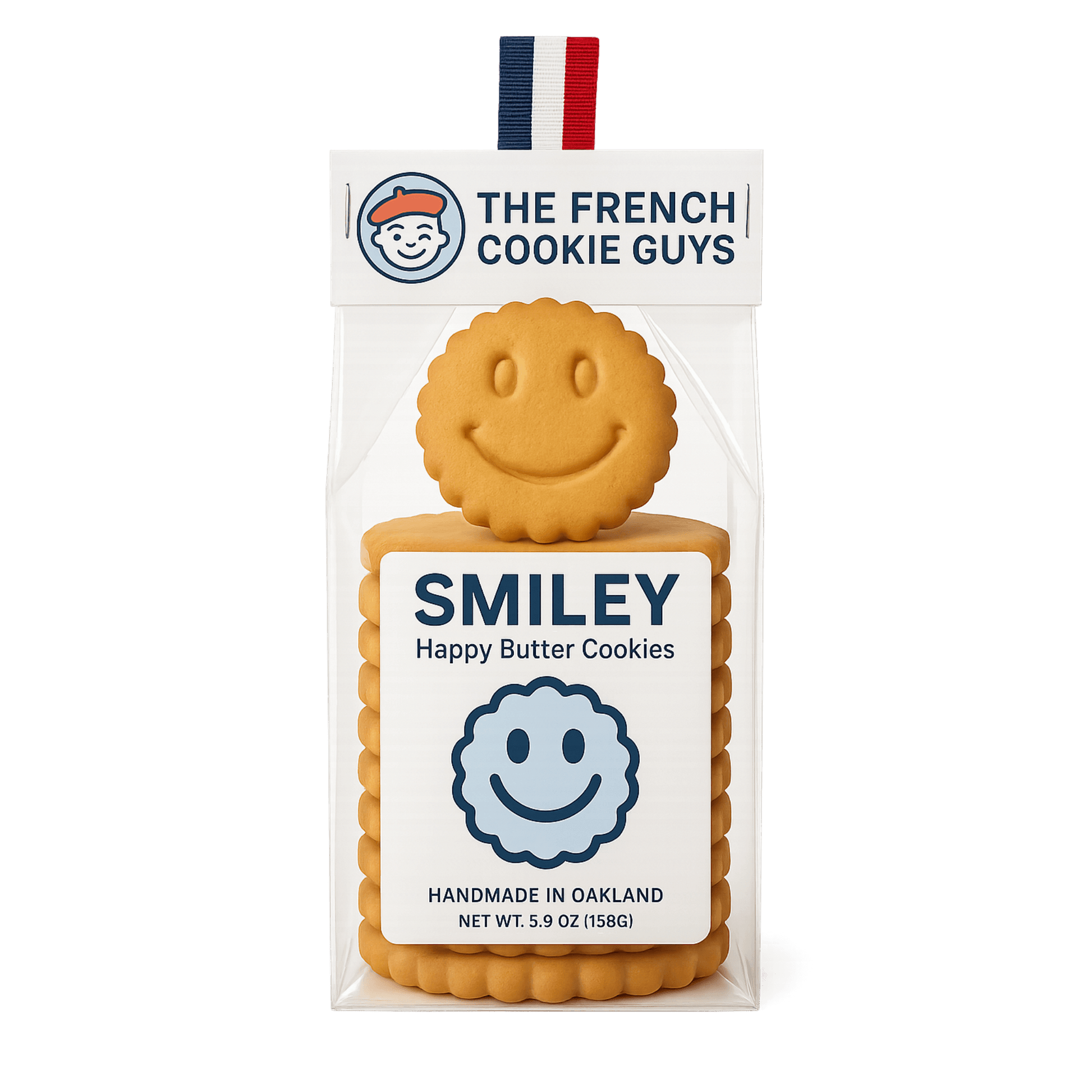 Smiley - Happy butter cookies (treat pack)